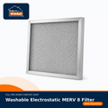 Washable Electrostatic Air Filter — Reusable Aluminum, MERV 8