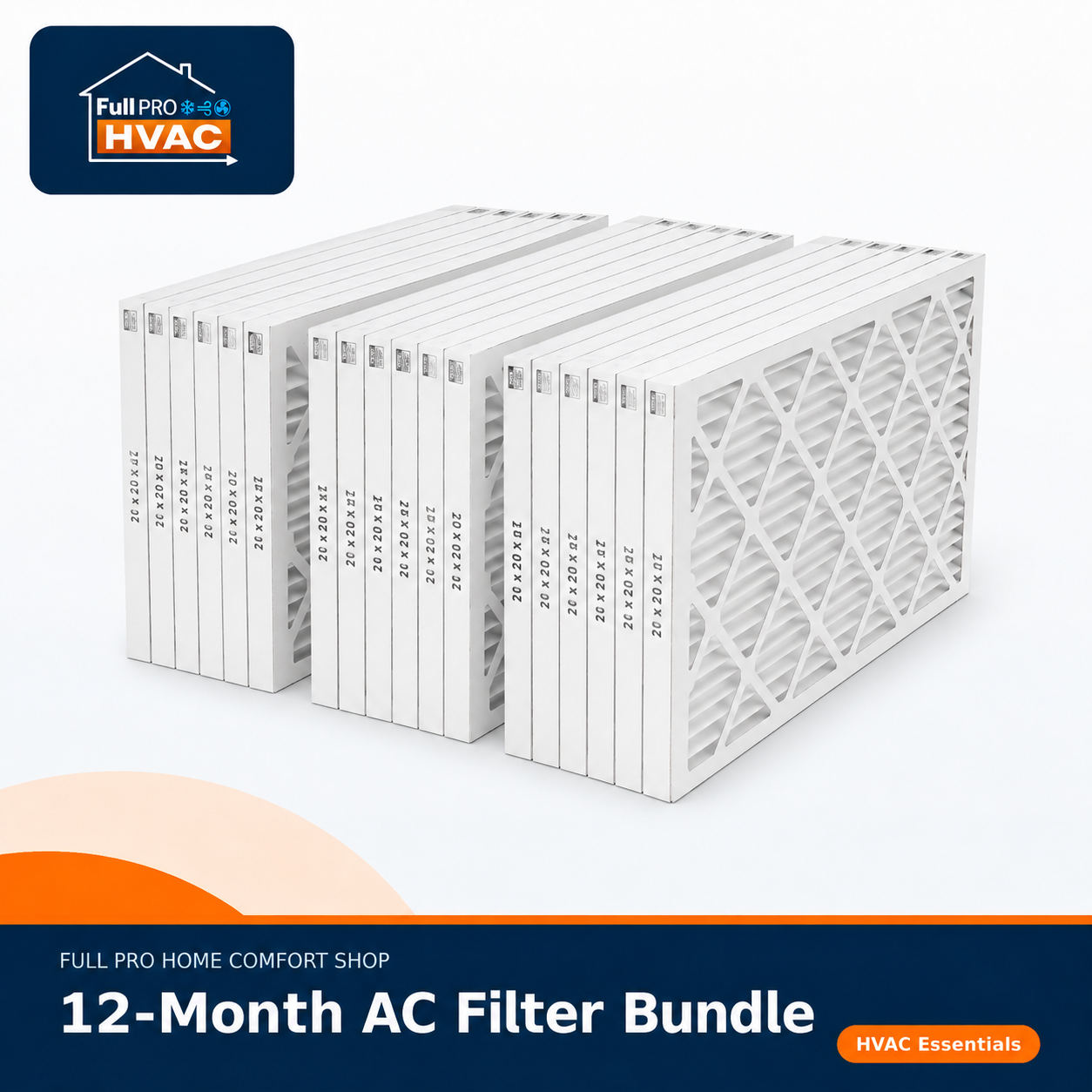 12-Month AC Filter Bundle