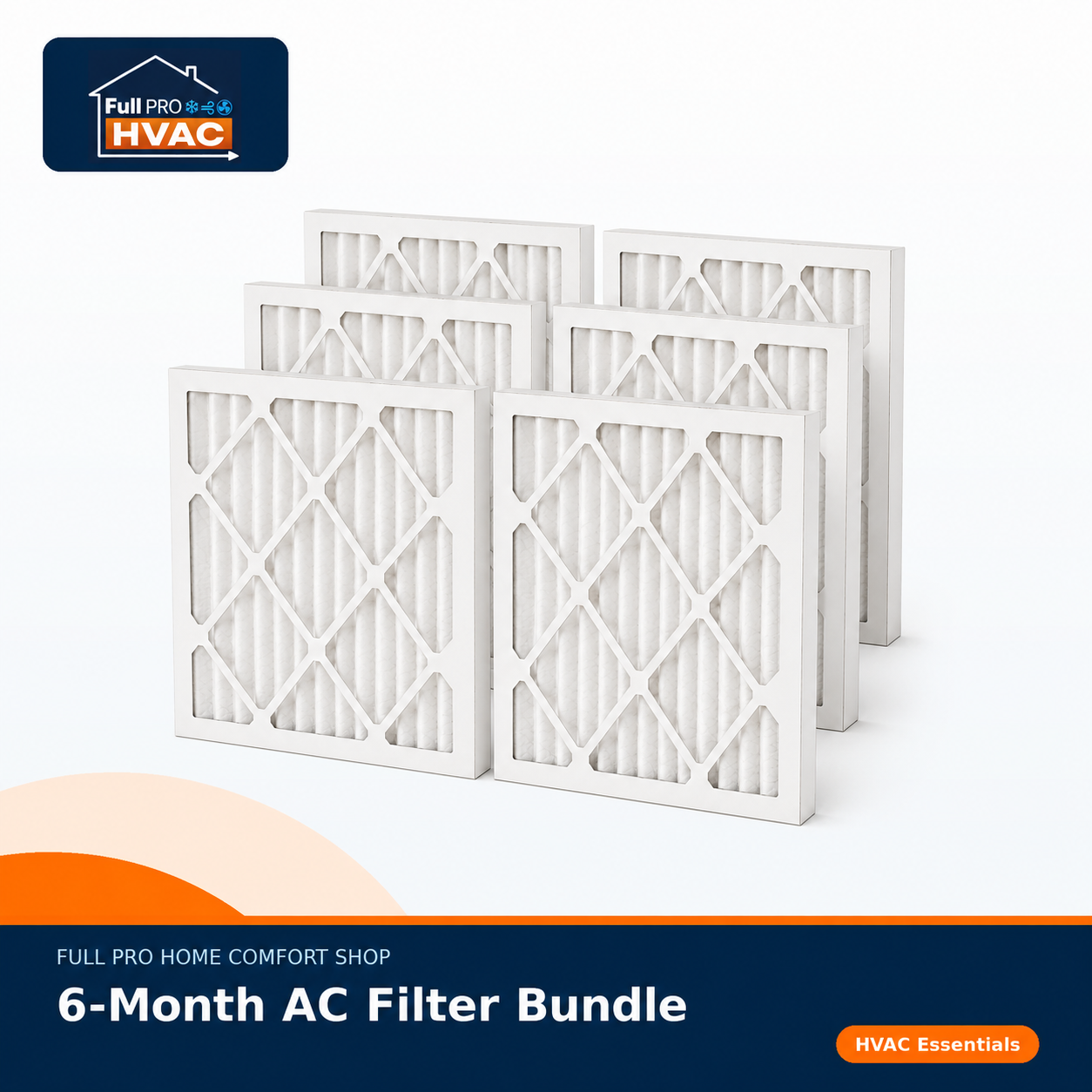 6-Month AC Filter Bundle