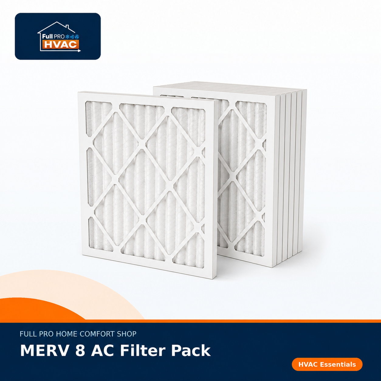 MERV 8 AC Filter Pack